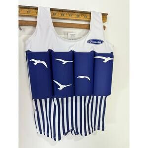 Lemandii Kids Boys Swim Vest Floatation Swimsuit with Buoyancy 1-10 Years Kids